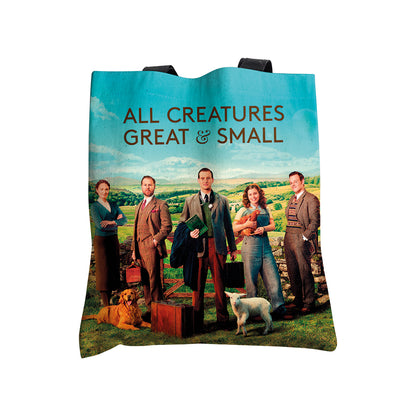 All Creatures Great and Small Cast Group Edge-to-Edge Tote Bag