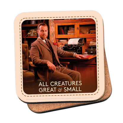 All Creatures Great and Small Siegfried Farnon Character Coaster - Collectible Edition