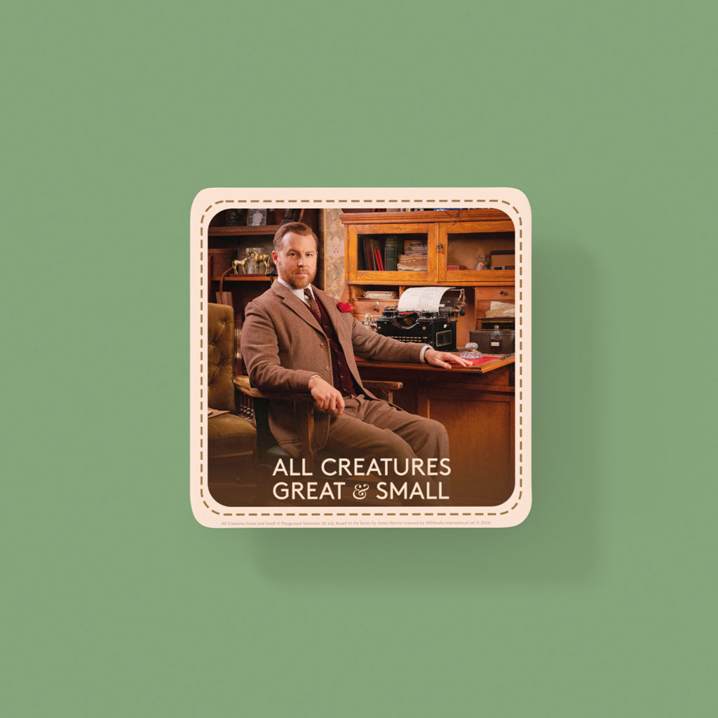 All Creatures Great and Small Siegfried Farnon Character Coaster - Collectible Edition