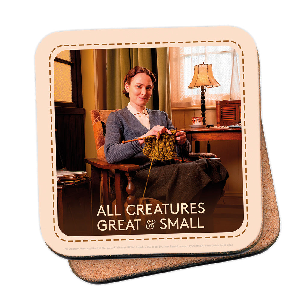 All Creatures Great and Small Mrs Hall Character Coaster - Collectible Edition