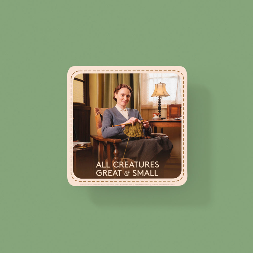 All Creatures Great and Small Mrs Hall Character Coaster - Collectible Edition