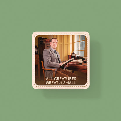 All Creatures Great and Small James Herriot Character Coaster - Collectible Edition