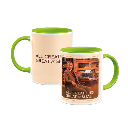 All Creatures Great and Small Siegfried Farnon Character Mug - Green Interior, Collectible Edition