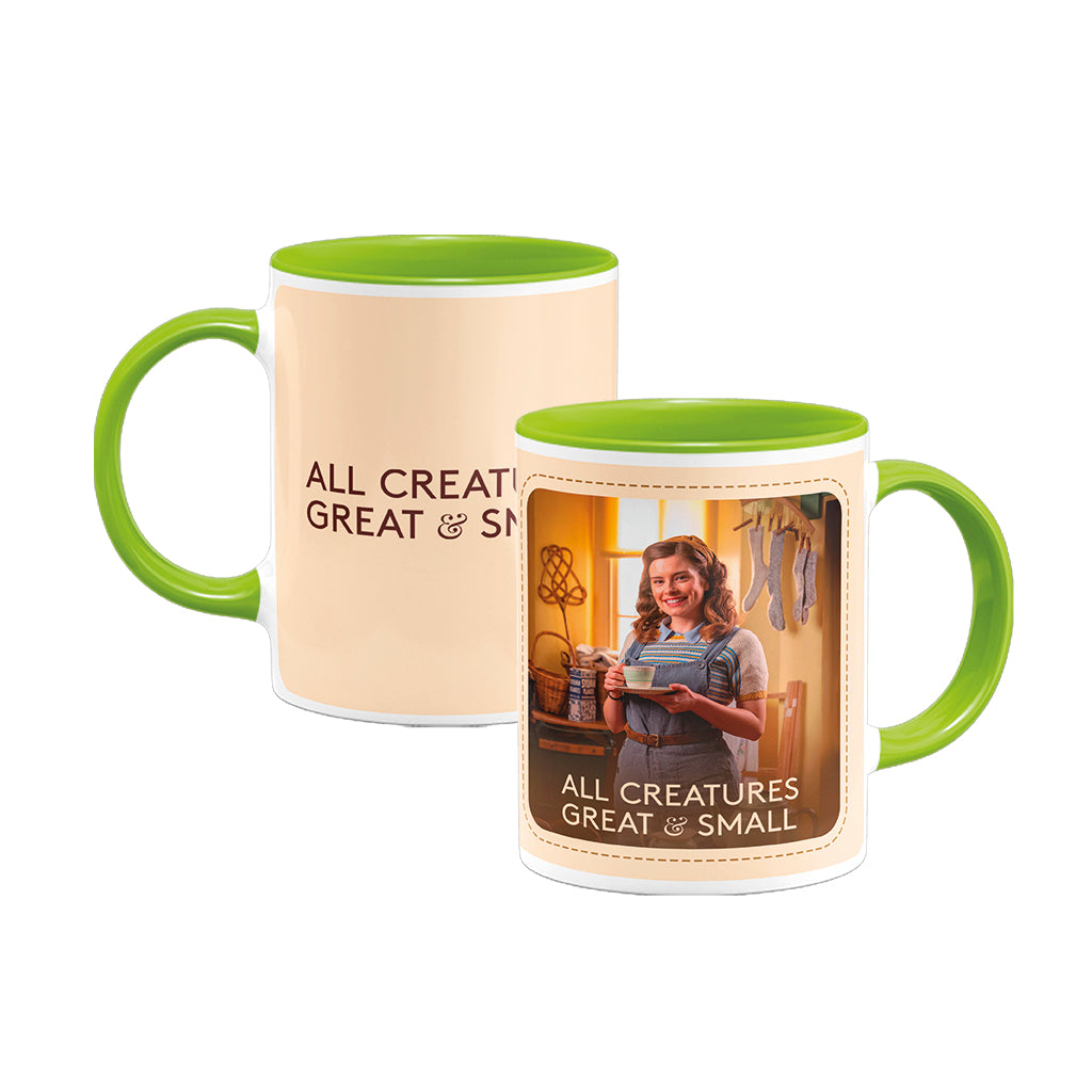 All Creatures Great and Small Helen Alderson Character Mug - Green Interior, Collectible Edition