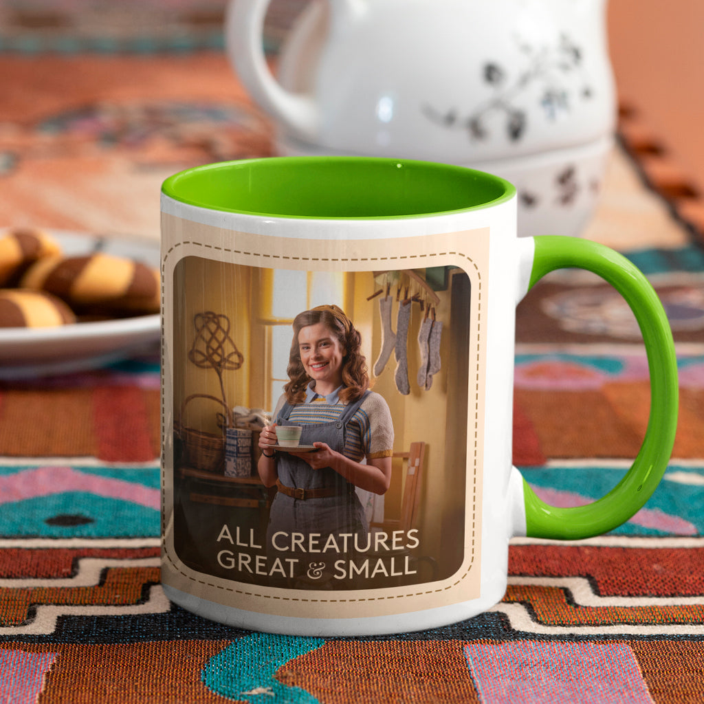 All Creatures Great and Small Helen Alderson Character Mug - Green Interior, Collectible Edition