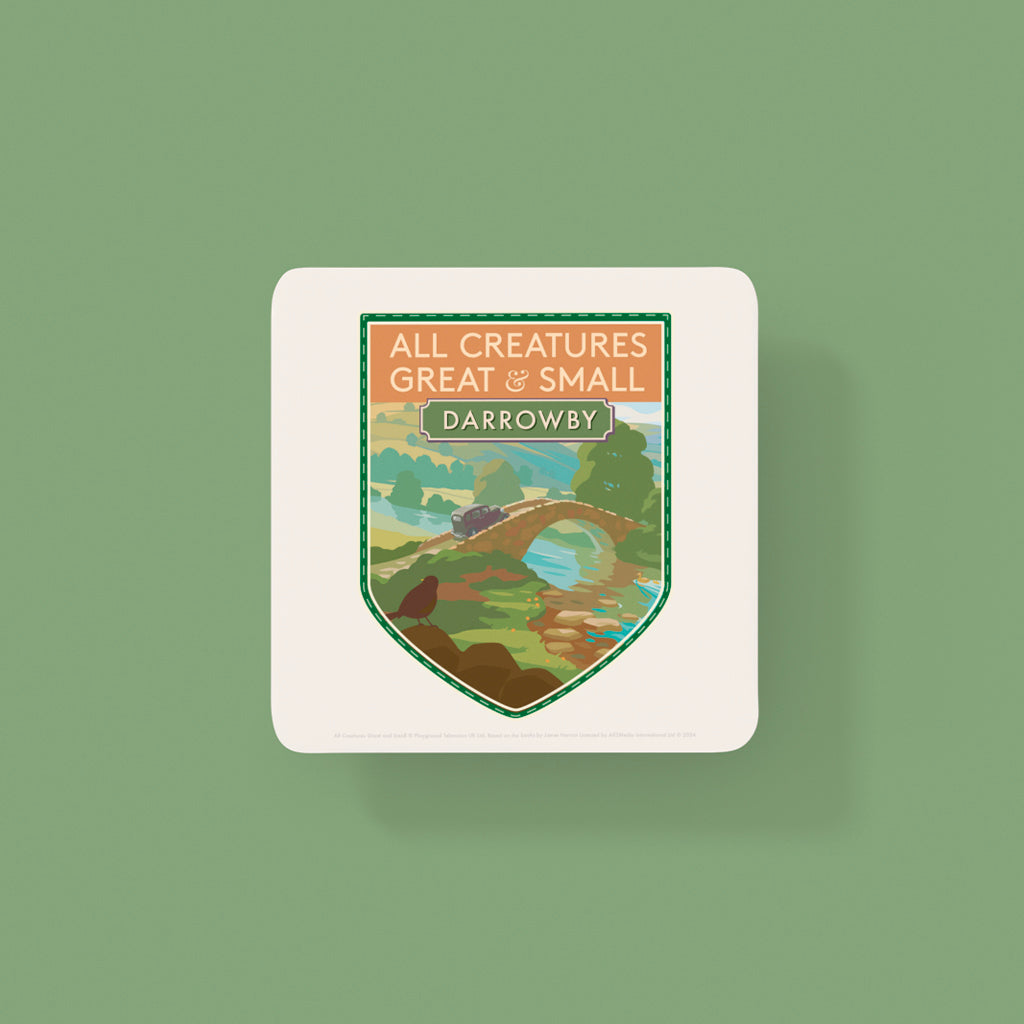 All Creatures Great and Small Scenic Darrowby Bridge Coaster