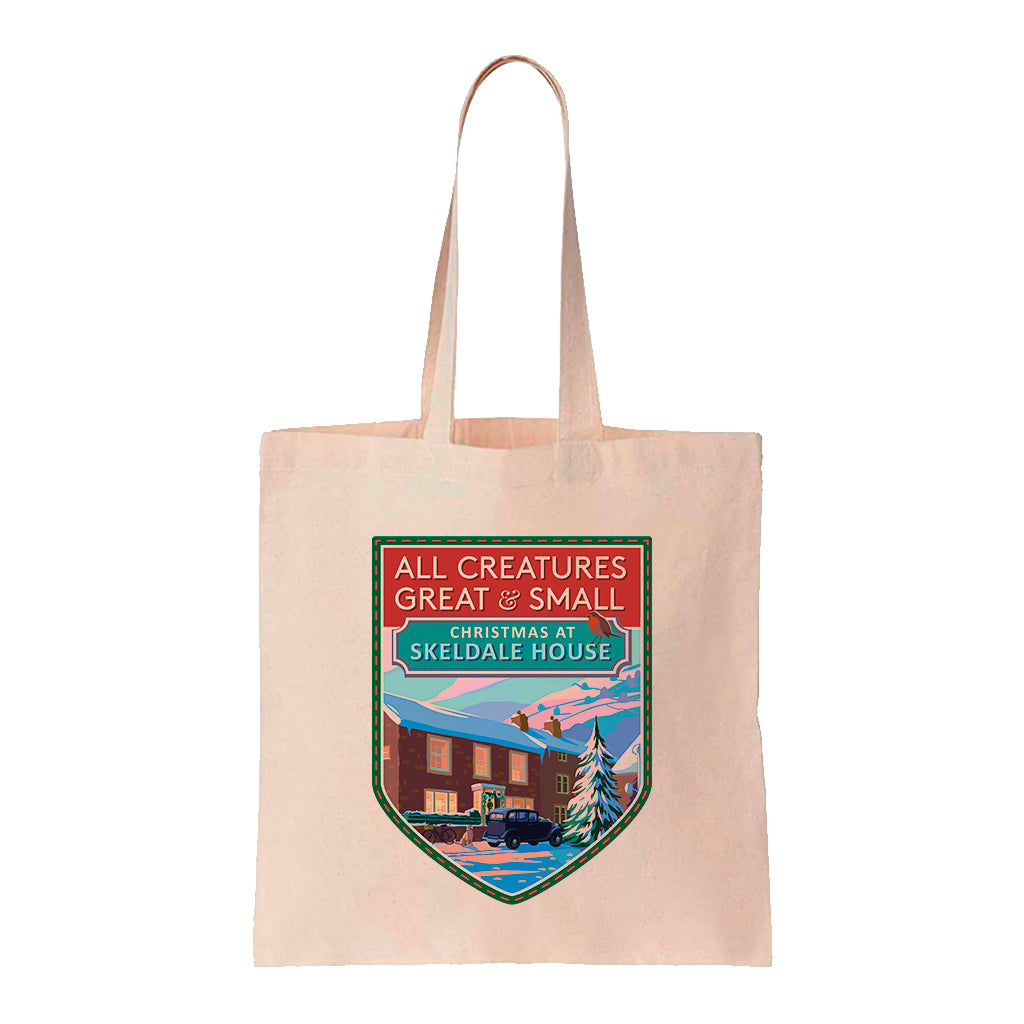 All Creatures Great and Small Christmas at Skeldale House Tote Bag