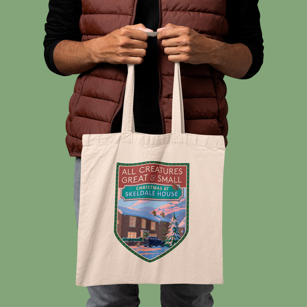 All Creatures Great and Small Christmas at Skeldale House Tote Bag