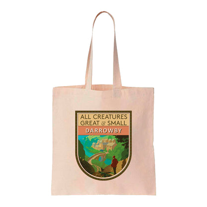 All Creatures Great and Small Scenic Walk to Darrowby Tote Bag