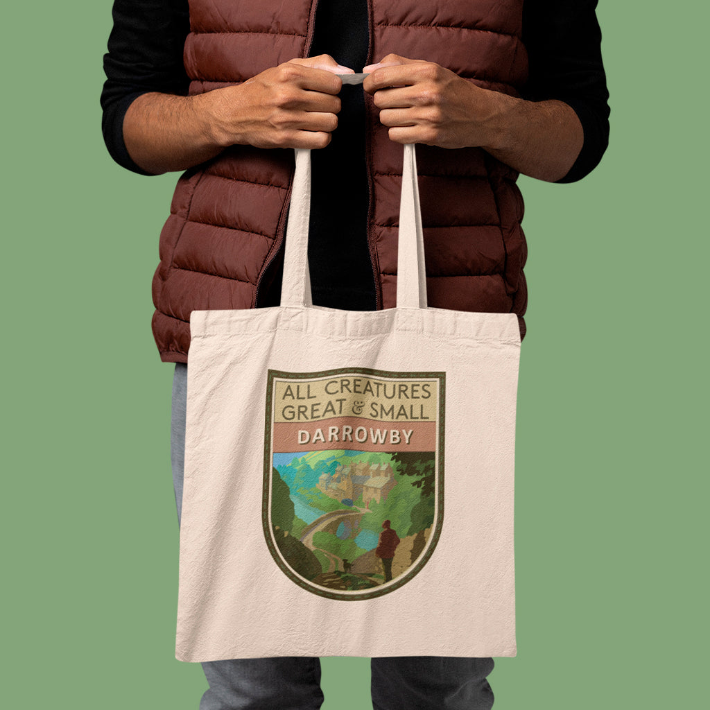 All Creatures Great and Small Scenic Walk to Darrowby Tote Bag