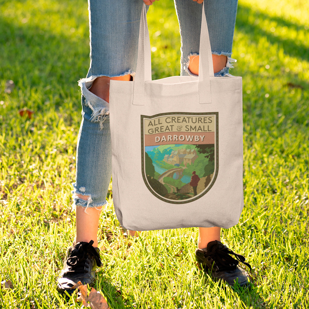 All Creatures Great and Small Scenic Walk to Darrowby Tote Bag