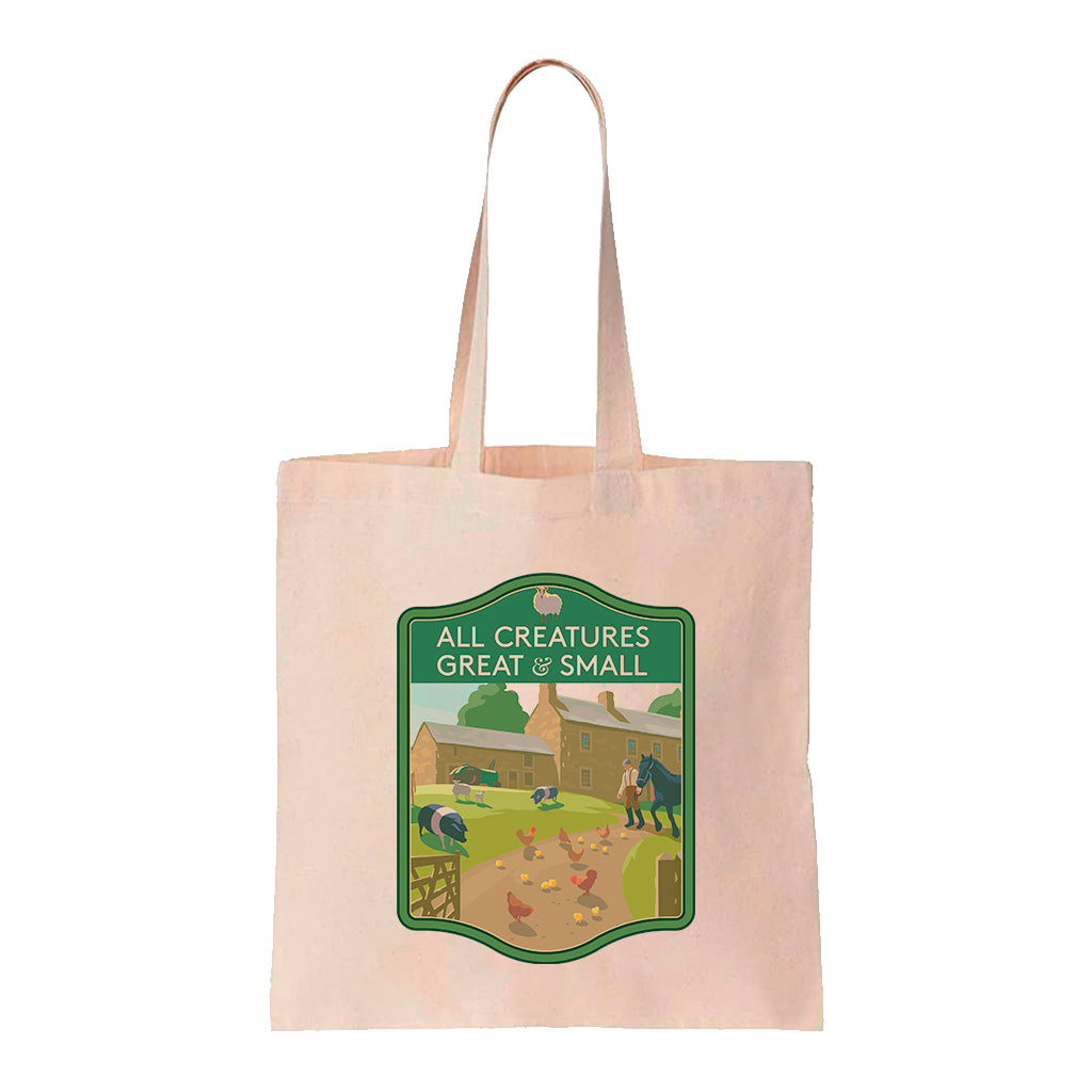 All Creatures Great and Small Darrowby Farmyard Tote Bag