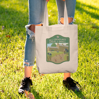 All Creatures Great and Small Darrowby Farmyard Tote Bag