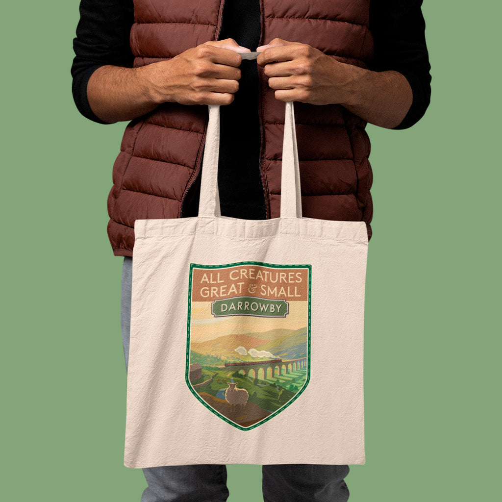 All Creatures Great and Small by Rail to Darrowby Tote Bag