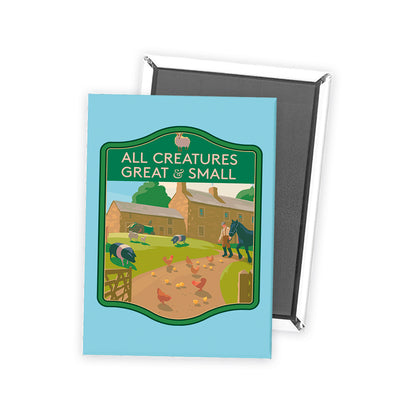 All Creatures Great and Small Darrowby Farmyard Magnet