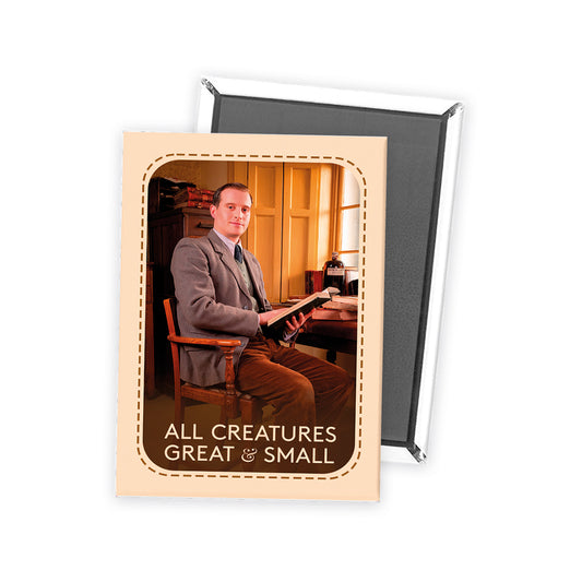 All Creatures Great and Small James Herriot Character Magnet - Shop Online