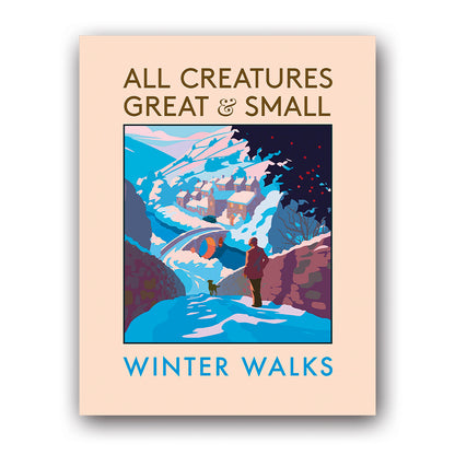 All Creatures Great & Small Winter Walks Art Print