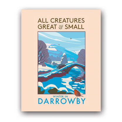 All Creatures Great and Small Winter in Darrowby Art Print