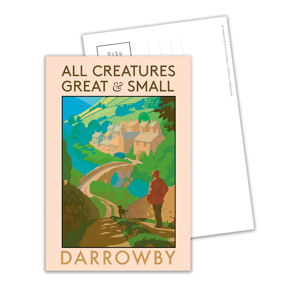 All Creatures Great and Small Scenic Walk to Darrowby Postcard