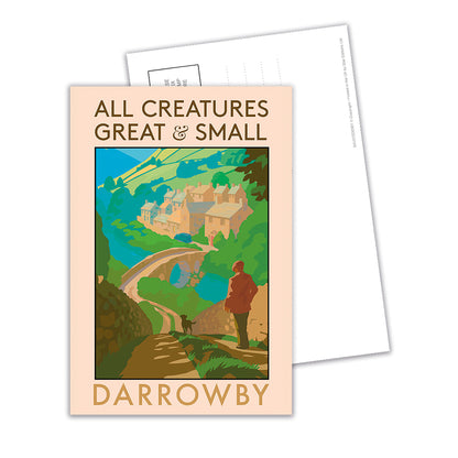 All Creatures Great and Small Scenic Walk to Darrowby Postcard