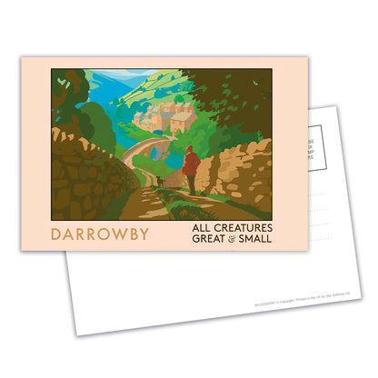 All Creatures Great and Small Walking to Darrowby Postcard