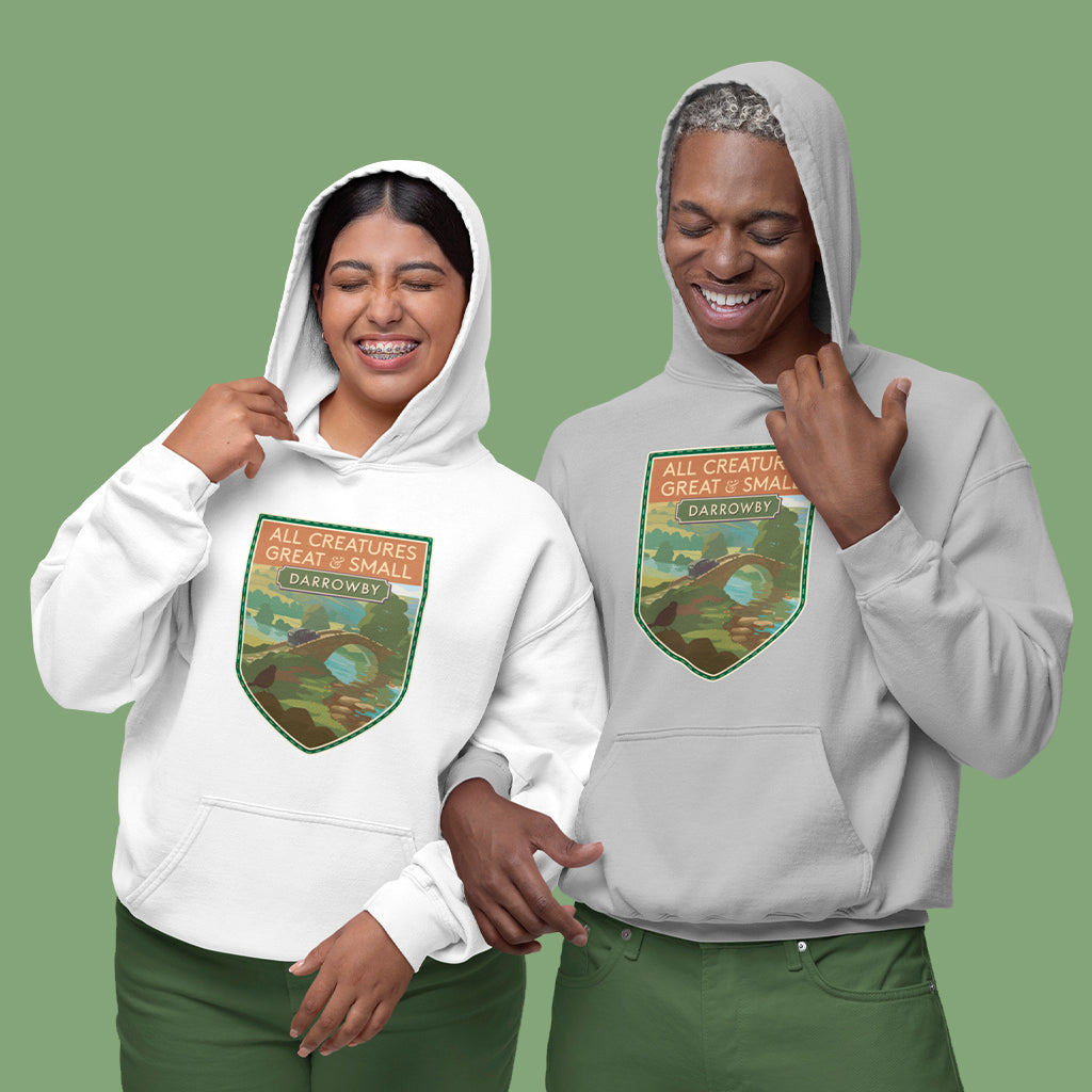 All Creatures Great and Small Scenic Darrowby Bridge Hoodie