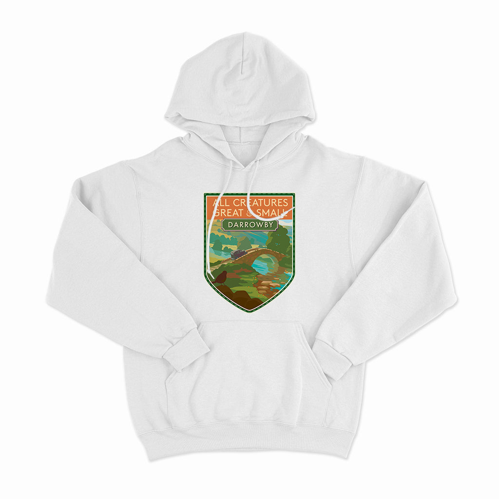 All Creatures Great and Small Scenic Darrowby Bridge Hoodie