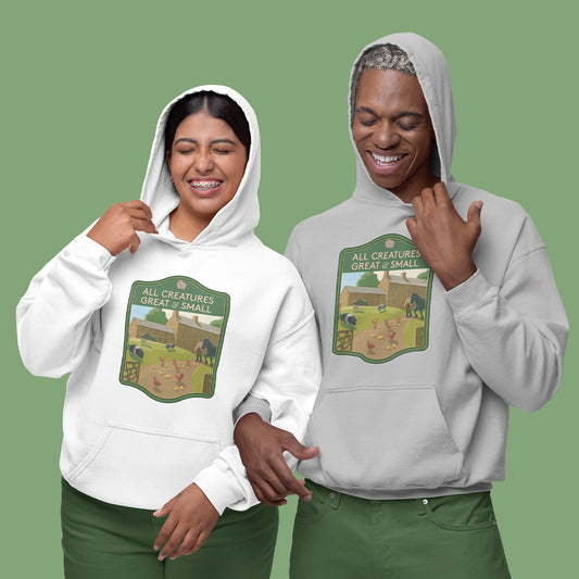 All Creatures Great and Small Darrowby Farmyard Hoodie