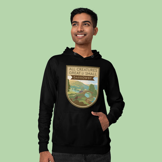 All Creatures Great and Small River Crossing to Darrowby Hoodie