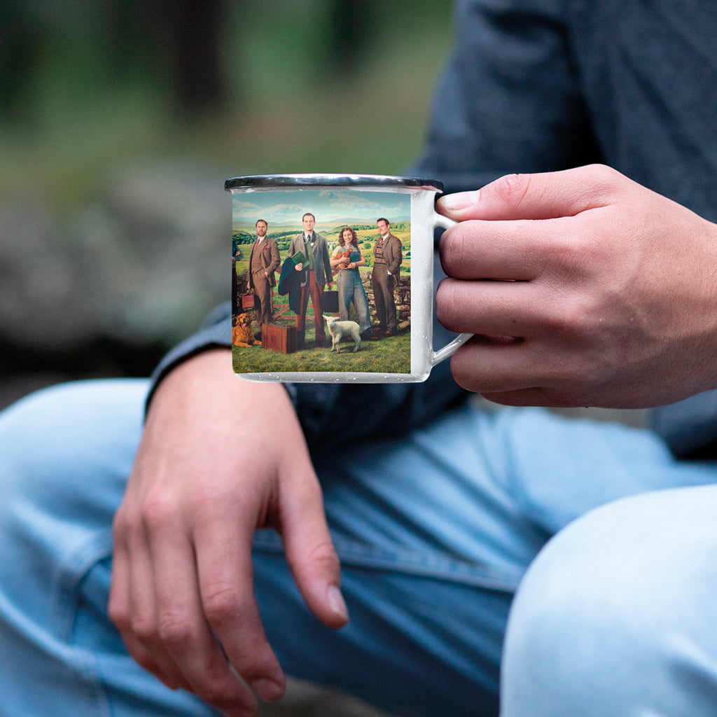 All Creatures Great and Small Cast Group Enamel Mug