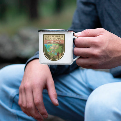 All Creatures Great and Small Scenic Walk to Darrowby Enamel Mug